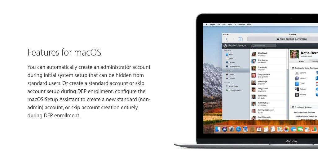 Server app running in an iPad on a Mac